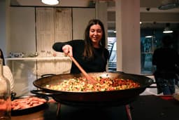 Clase de paella como un nuevo Barcelonés!